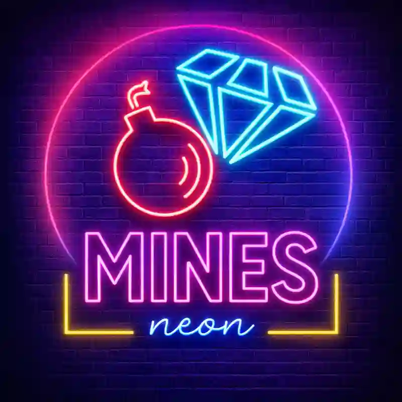 Mines Neon - db99 Strategy Game